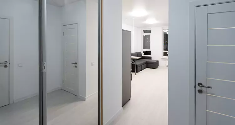 Modern Mirrored Closet Doors Repair in Santa Rosa, CA