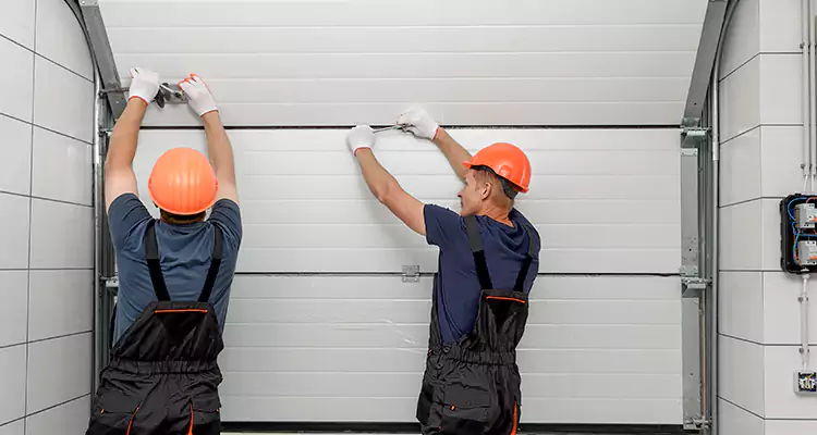 Garage Door Bottom Panel Repair in Santa Rosa, CA