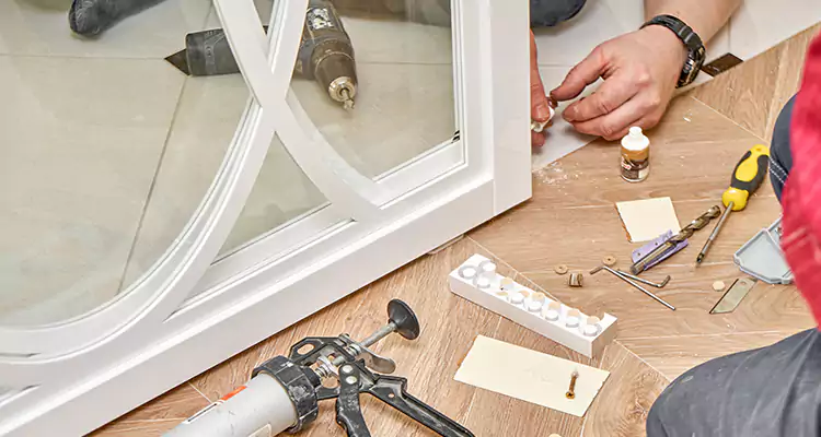 Interior Patio Door Casing Repair in Santa Rosa, CA