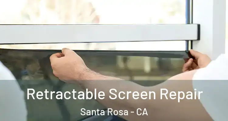  Retractable Screen Repair Santa Rosa - CA